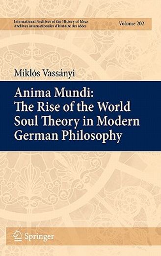 anima mundi: the rise of the world soul theory (en Inglés)