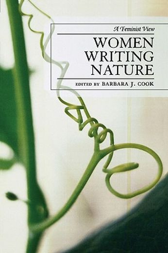 women writing nature,a feminist view