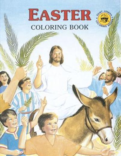 coloring book about easter (en Inglés)