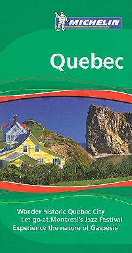 michelin travel guide quebec