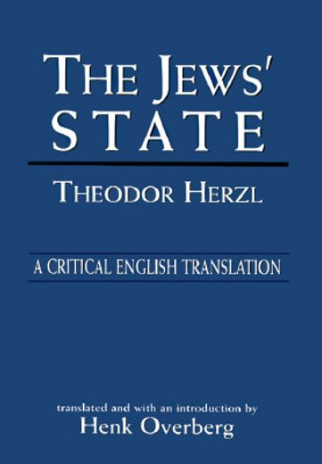 the jews´ state,a critical english translation