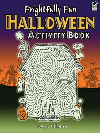 frightfully fun halloween activity book (en Inglés)