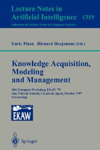 knowledge acquisition, modeling and management (en Inglés)