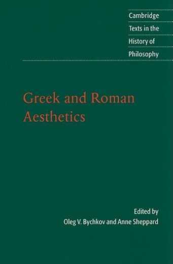 greek and roman aesthetics