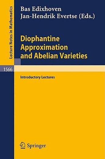 diophantine approximation and abelian varieties (en Inglés)