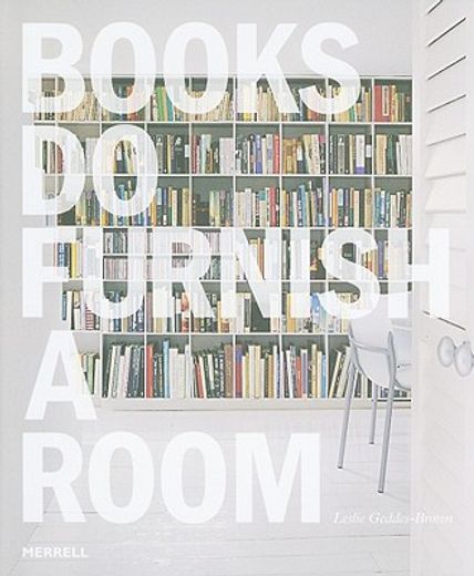 books do furnish a room (in English)