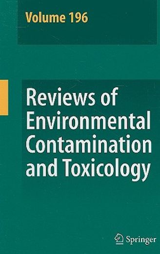 reviews of environmental contamination and toxicology