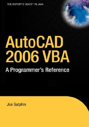 autocad 2006 vba,a programmer´s reference