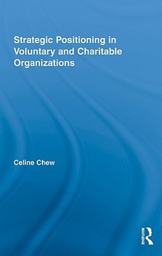 strategic positioning in voluntary and charitable organizations
