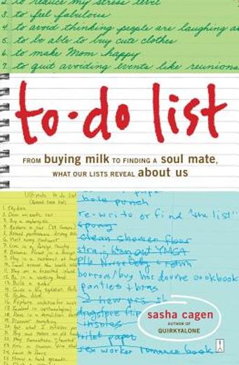to-do list,from buying milk to finding a soul mate, what our lists say about us