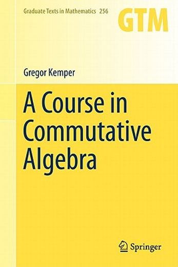 a course in commutative algebra