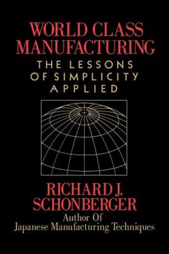 world class manufacturing,the lessons of simplicity applied