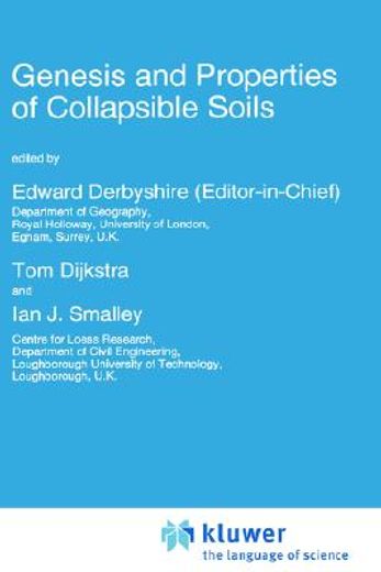 genesis and properties of collapsible soils