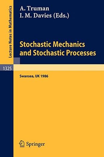 stochastic mechanics and stochastic processes (en Inglés)