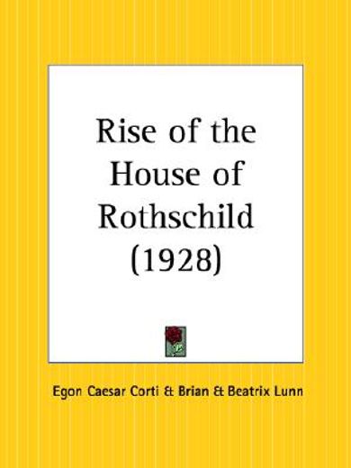 rise of the house of rothschild 1928 (en Inglés)