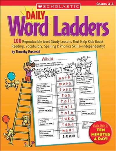 daily word ladders grades 2-3 (en Inglés)