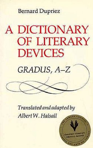 a dictionary of literary devices,gradus, a-z