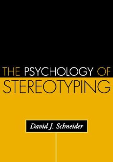 the psychology of stereotyping