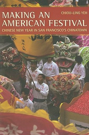 making an american festival,chinese new year in san francisco´s chinatown