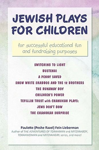jewish plays for children: for successful educational fun and fundraising purposes