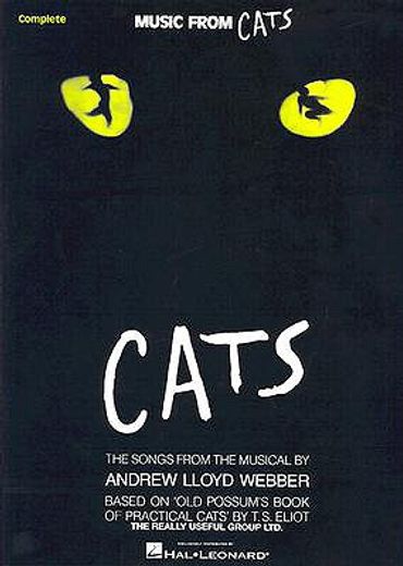 cats,the songs from the musical by andrew lloyd webber