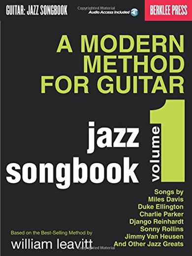 A Modern Method for Guitar - Jazz Songbook, Vol. 1 [Paperback ] (en Inglés)
