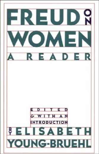 freud on women,a reader