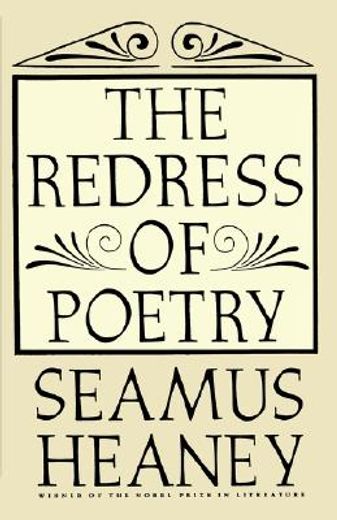the redress of poetry (in English)