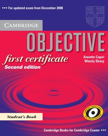 objective first certificate