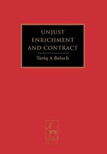 unjust enrichment and contract