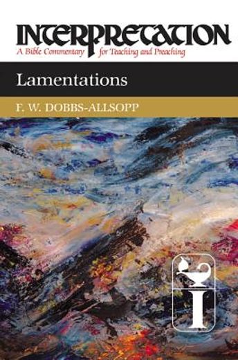 lamentations (in English)