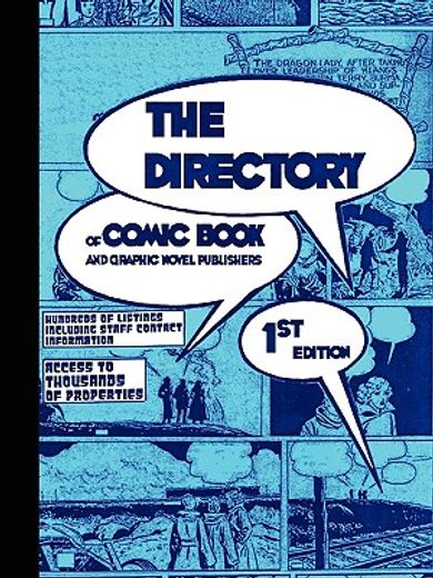 the directory of comic book and graphic novel publishers - 1st edition