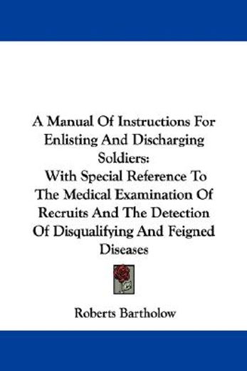 a manual of instructions for enlisting a