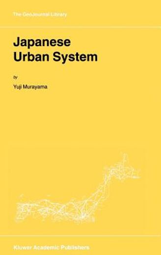 japanese urban system (en Inglés)