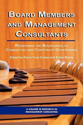 board members and management consultants,redefining the boundaries of consulting