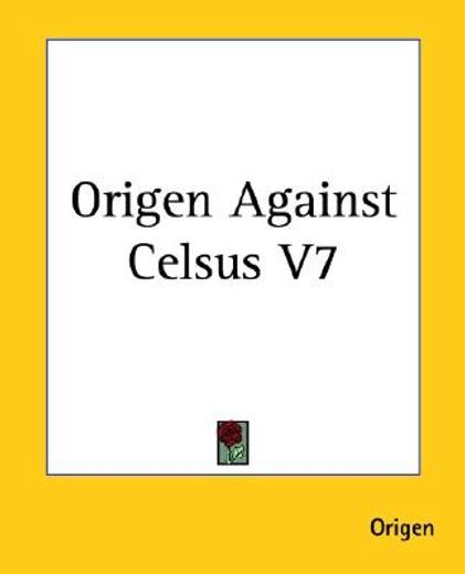 origen against celsus