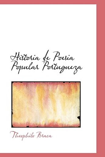 historia de poesia popular portugueza
