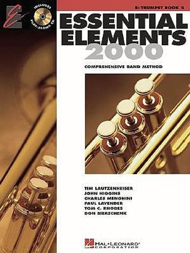essential elements 2000,comprehensive band method : b-flat trumpet book 2 (en Inglés)