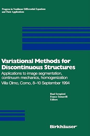 variational methods for discontinuous structures