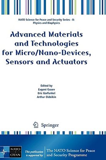 advanced materials and technologies for micro/nano-devices, sensors and actuators