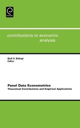 panel data econometrics,theoretical contributions and empirical applications