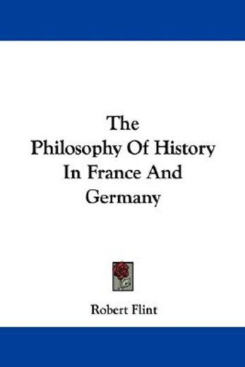 the philosophy of history in france and