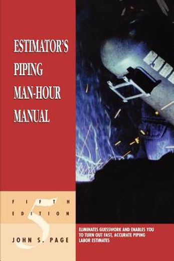 estimator´s piping man-hour manual