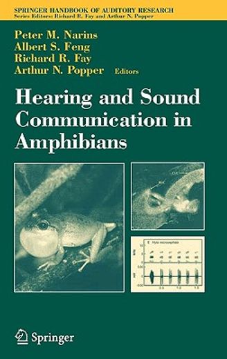 hearing and sound communication in amphibians (en Inglés)