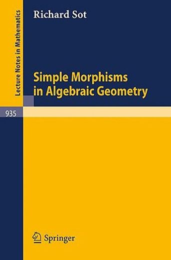 simple morphisms in algebraic geometry