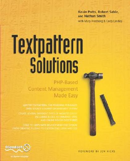 textpattern solutions,php-based content management made easy