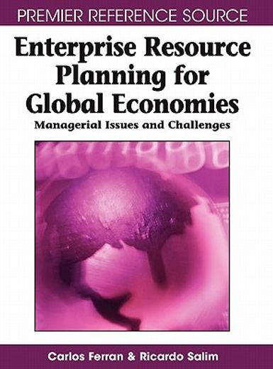 enterprise resource planning for global economies,managerial issues and challenges