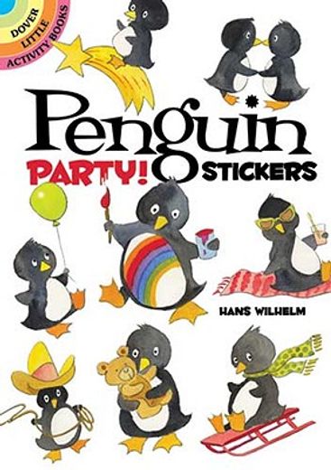 penguin party! stickers