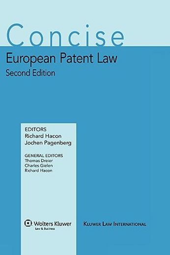concise european patent law