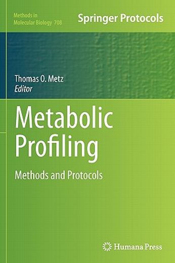 metabolic profiling,methods and protocols
